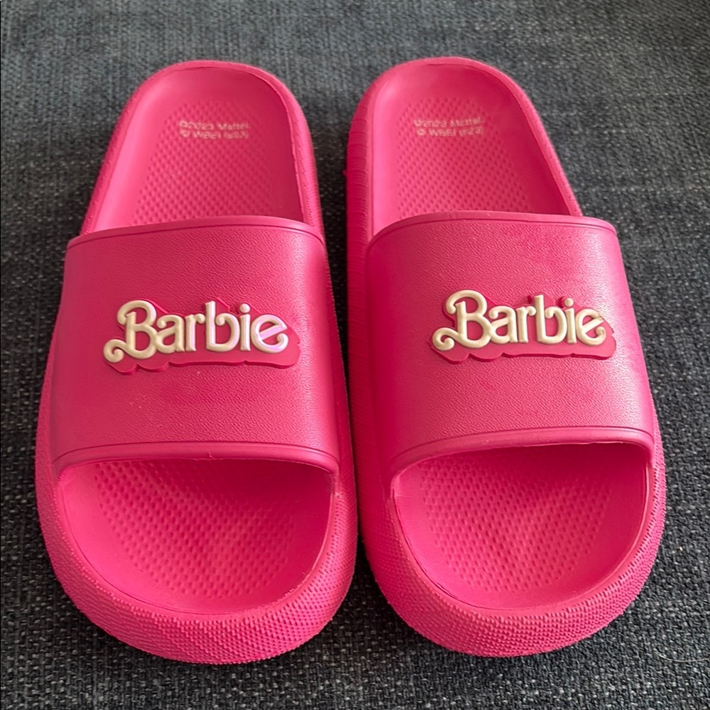 Barbie Pink Slide Sandals